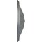 Ekena Millwork Brontes Ceiling Medallion (Fits Canopies up to 3 5/8"), Hand-Painted Platinum, 25 1/2"OD x 5 1/2"P CM25BRPLS - alternate 4